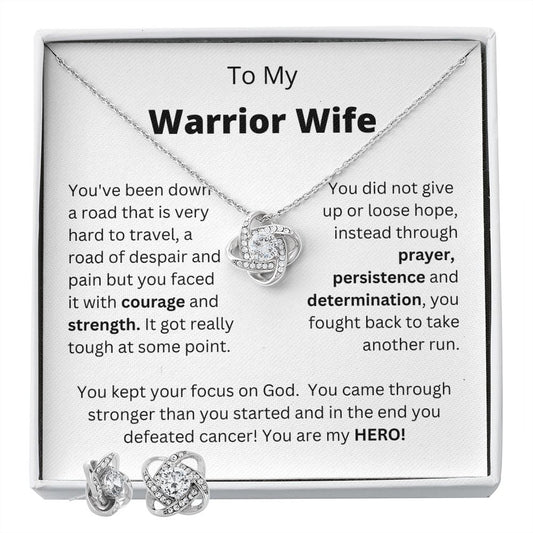 Love Knot Necklace Warrior Wife