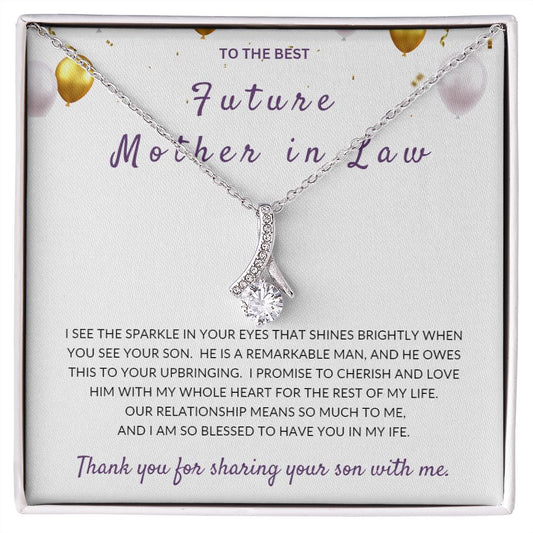 Alluring Beauty Necklace to  Future Mother In Law