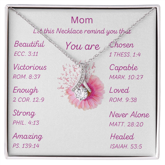 Alluring Beauty Necklace Mom You Are