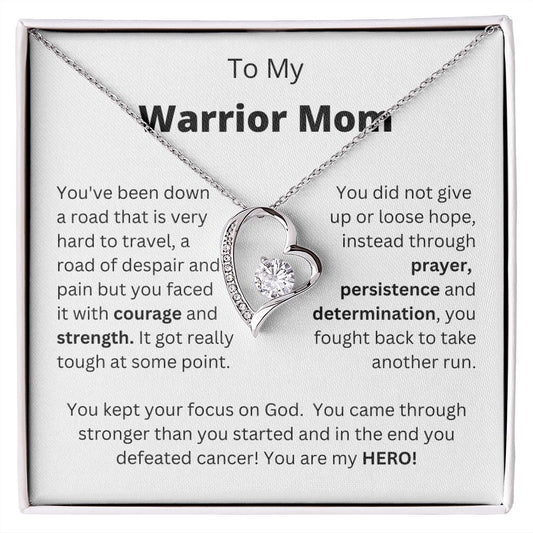 Forever Love Necklace Warrior Mom
