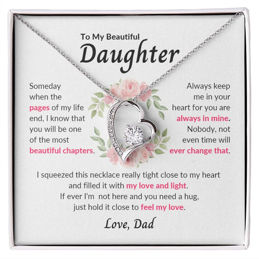 Forever Love Necklace To Daughter