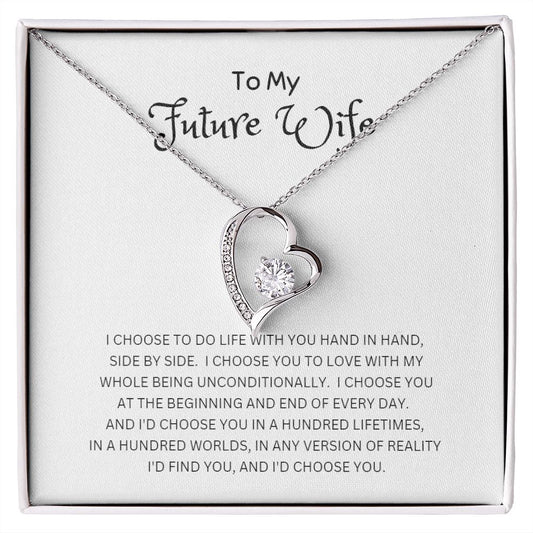 Forever Love Necklace To My Future Wife